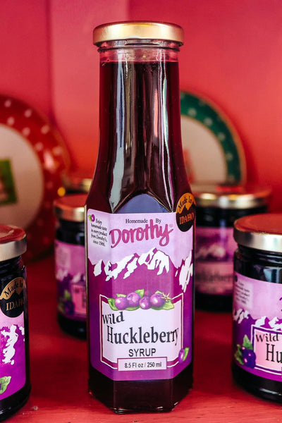 Huckleberry Syrup 8.5oz Bottle