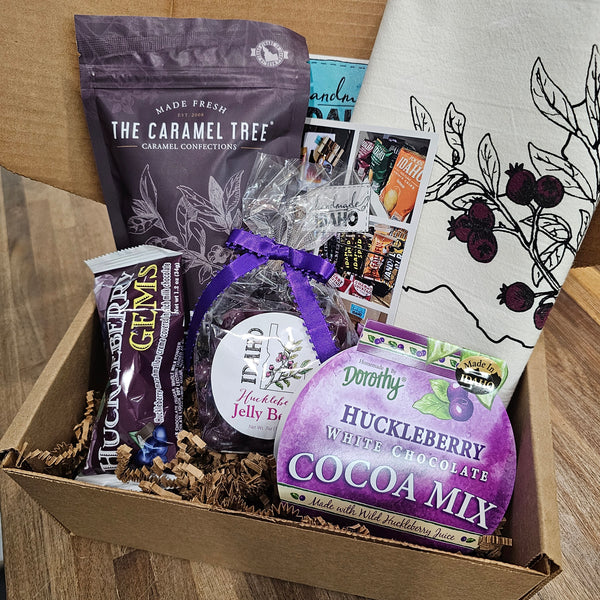 Taste of Huckleberry Gift Box, Local Gifts