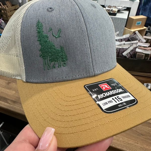 Idaho Wilderness Richardson Hat, Banana Ink