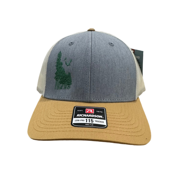 Idaho Wilderness Richardson Hat, Banana Ink