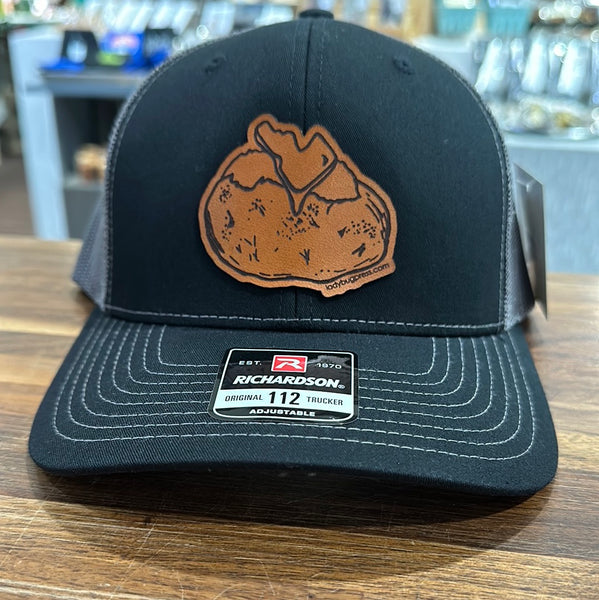 Idaho Spud Leather Patch Adjustable Hat