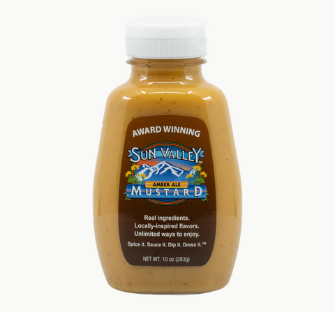 Sun Valley Amber Ale Squeeze Mustard