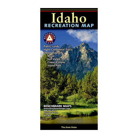 Idaho Recreation Map