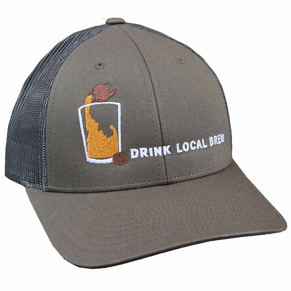 Idaho Beer Brew Hat, Banana Ink