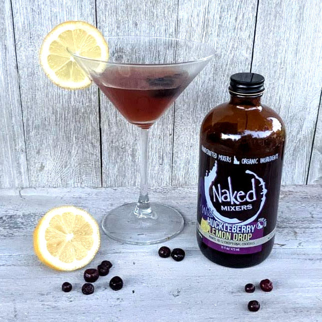 Wild Huckleberry Lemon Drop, Naked Mixers. – Handmade Idaho
