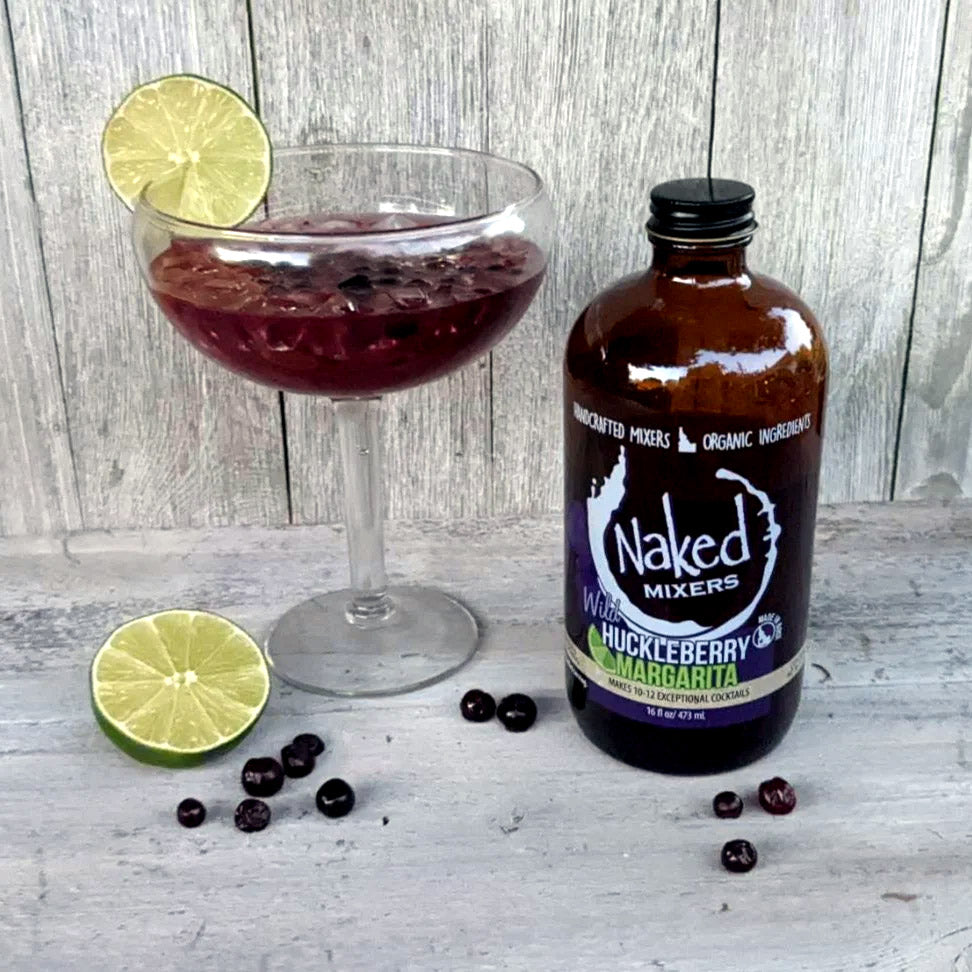 Wild Huckleberry Margarita, Naked Mixers. – Handmade Idaho