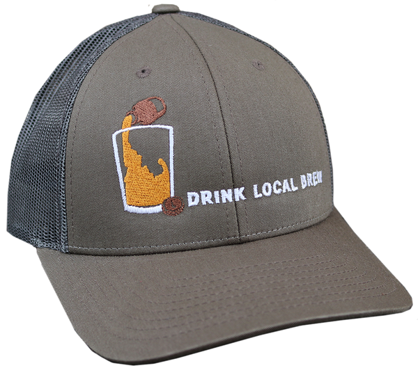 Idaho Beer Brew Hat, Banana Ink