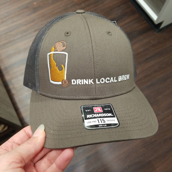 Idaho Beer Brew Hat, Banana Ink