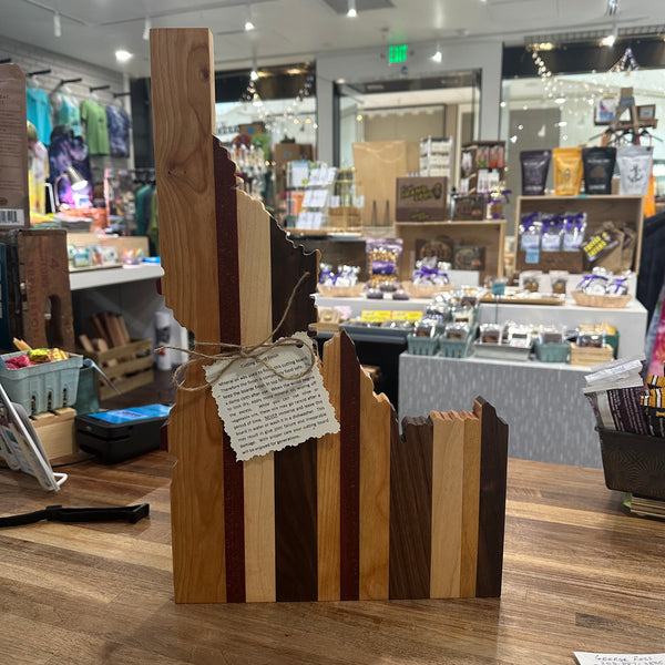 Idaho Shaped Board, Large. Handmade in Boise!