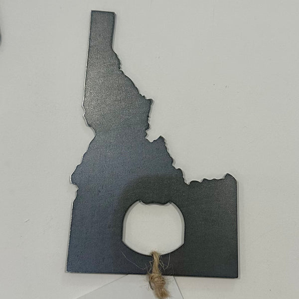 Idaho Shaped Steel Bottle Opener