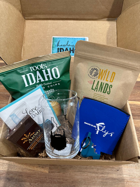 Idaho Snack Box, local gifts Handmade Idaho