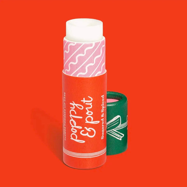 Poppy & Pout Lip Balms, Holiday