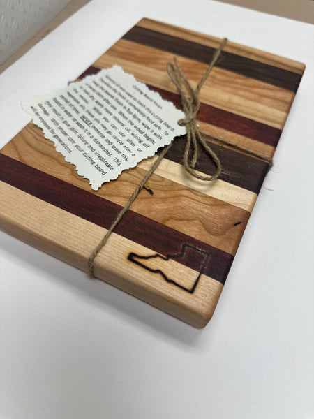 Gift Box Sized, Idaho Cutting Board.
