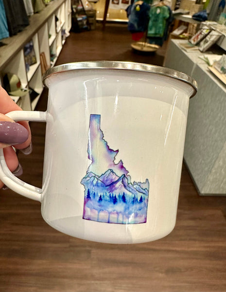 Idahome Enamel Mug