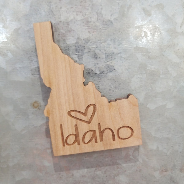 lost little things - wood magnet