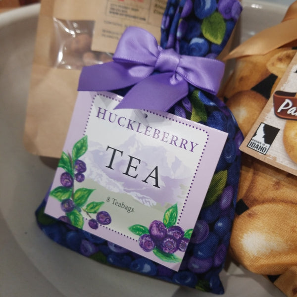 Huckleberry Tea 8 Bags in Fabric Bag