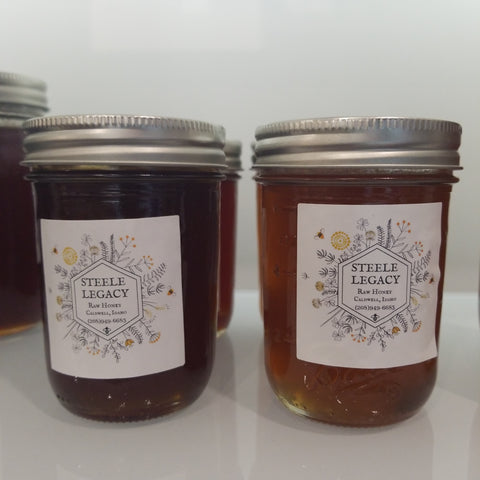 Steele Honey Half Pint Jar (12oz)