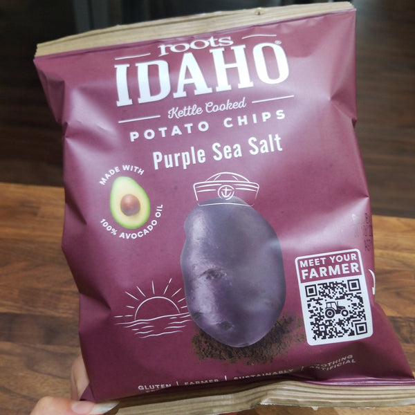 Snack Serve Roots Idaho Potato Chips!