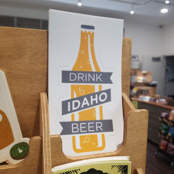 Drink Idaho Beer Sticker