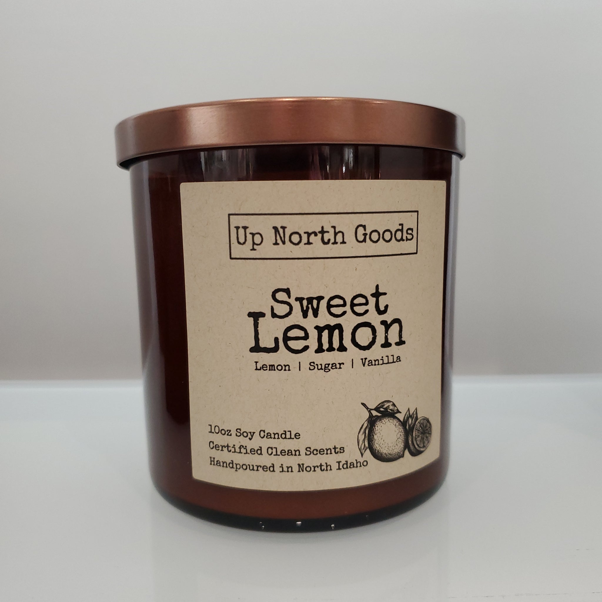 10oz Sweet Lemon Soy Candle