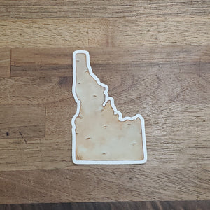 Lauren T Kistner Arts - Potatoho - Idaho - Indoor/Outdoor Vinyl Sticker