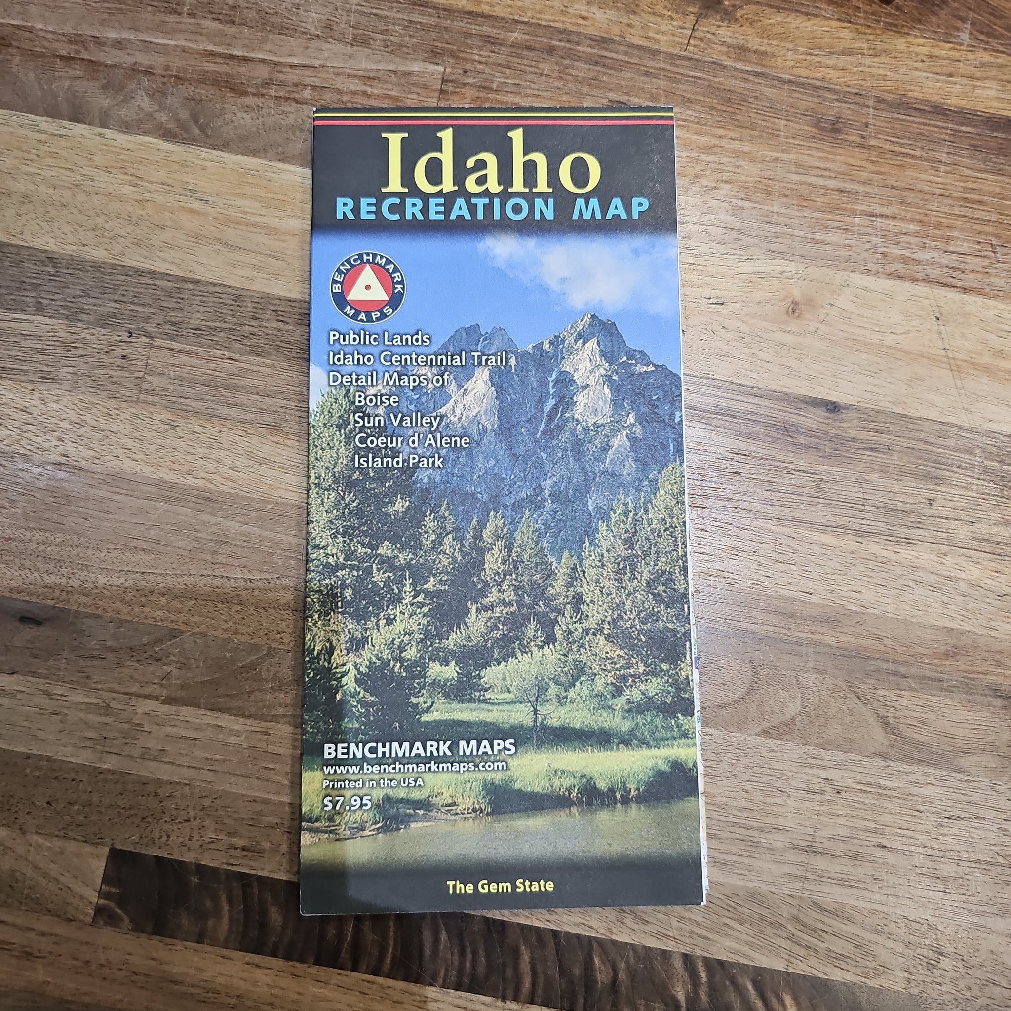 Idaho Recreation Map