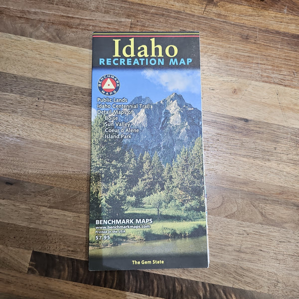 Idaho Recreation Map