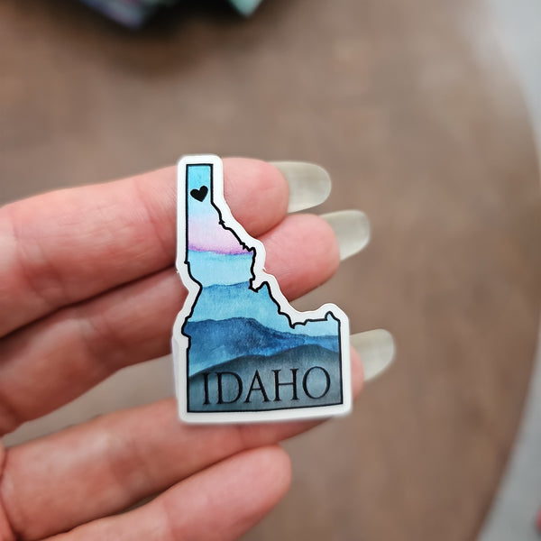 Idaho Heart Sticker
