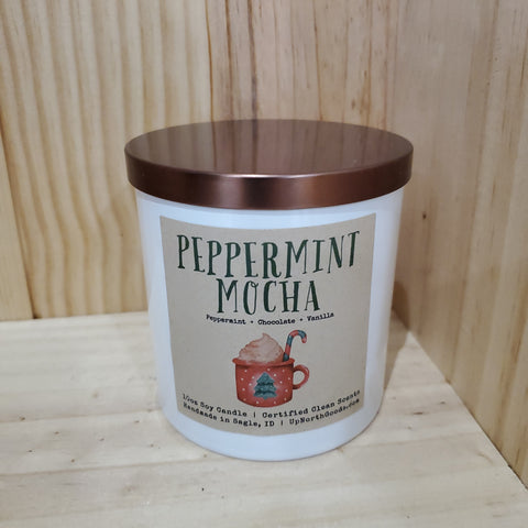 Peppermint Mocha Soy Candle