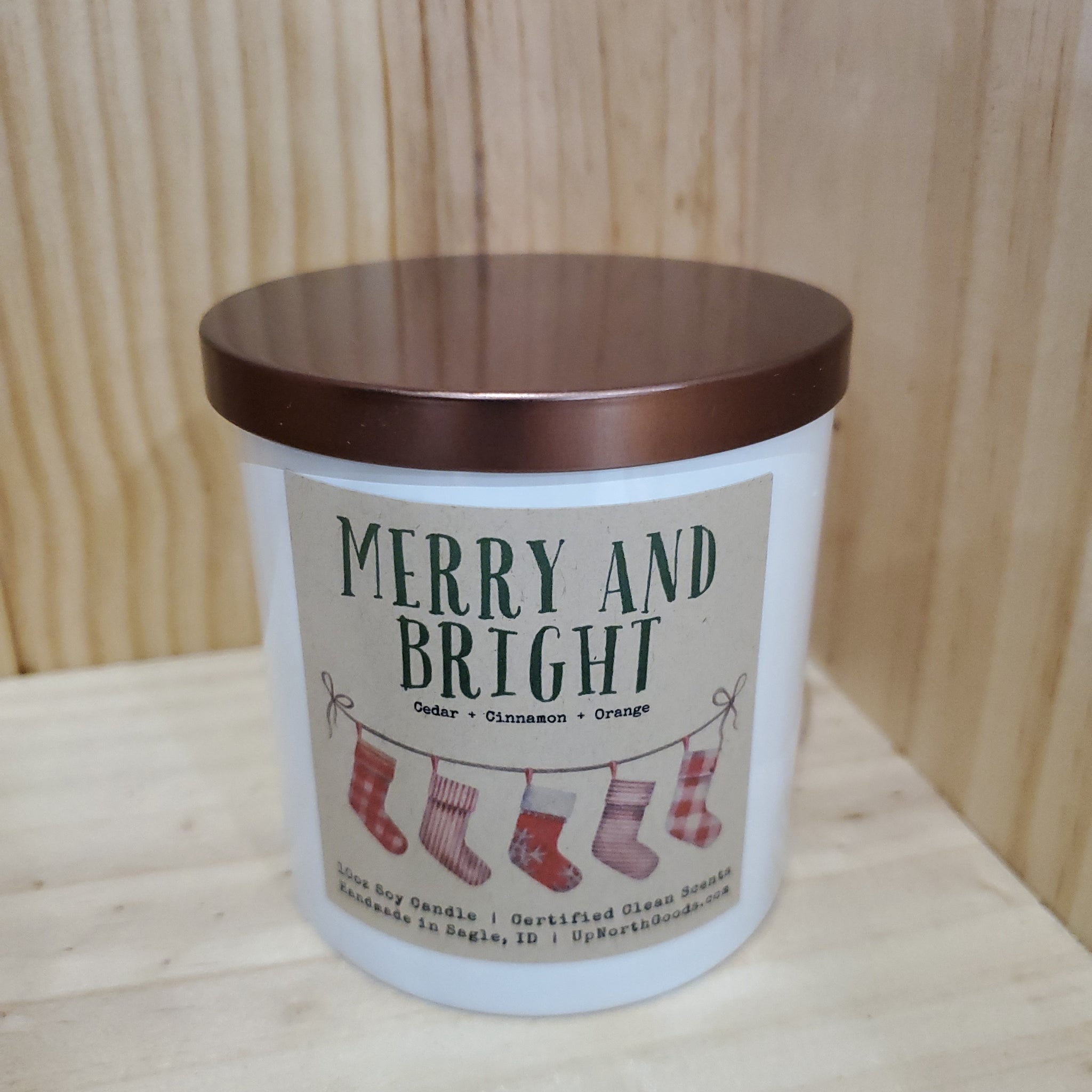 Merry and Bright Soy Candle