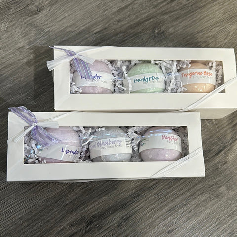 Mathair Earth 3 Pack Bath Bomb Gift Box