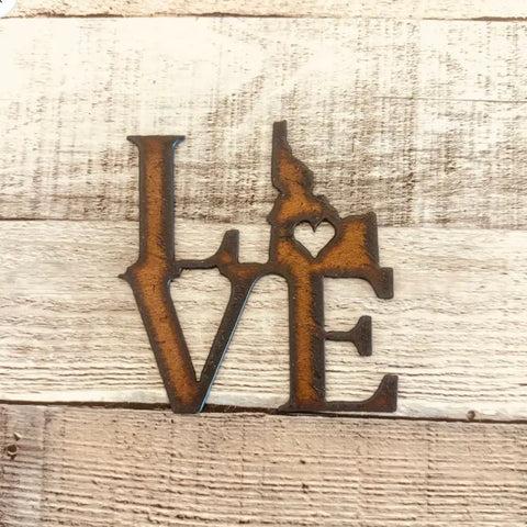 Idaho Love Iron Magnet