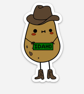 Idaho Potato Sticker