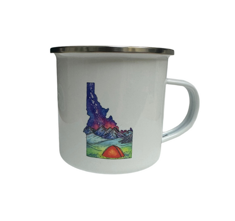 Idaho Tent Enamel Mug