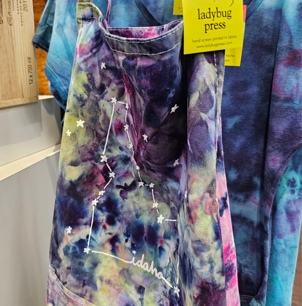 Ice Dyed Idaho Constellation Apron