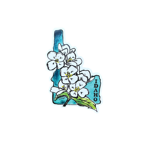 Idaho Syringa Full Color Magnet