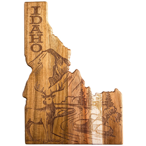 Idaho Origins Wood Serving Board