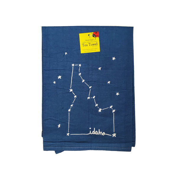 Dyed Idaho Constellation Tea Towel
