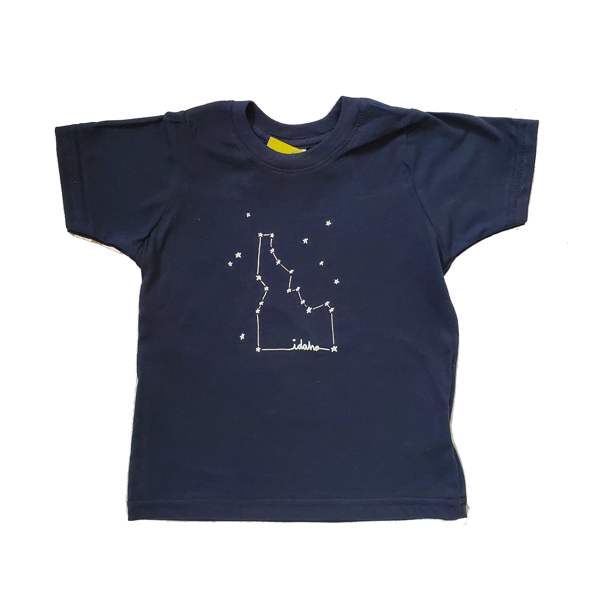 Toddler Idaho Constellation T-shirt, eco-friendly waterbased inks, toddler sizes