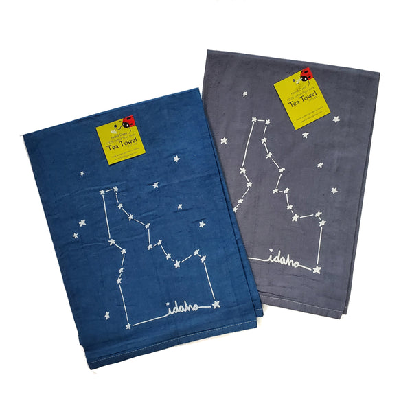Dyed Idaho Constellation Tea Towel