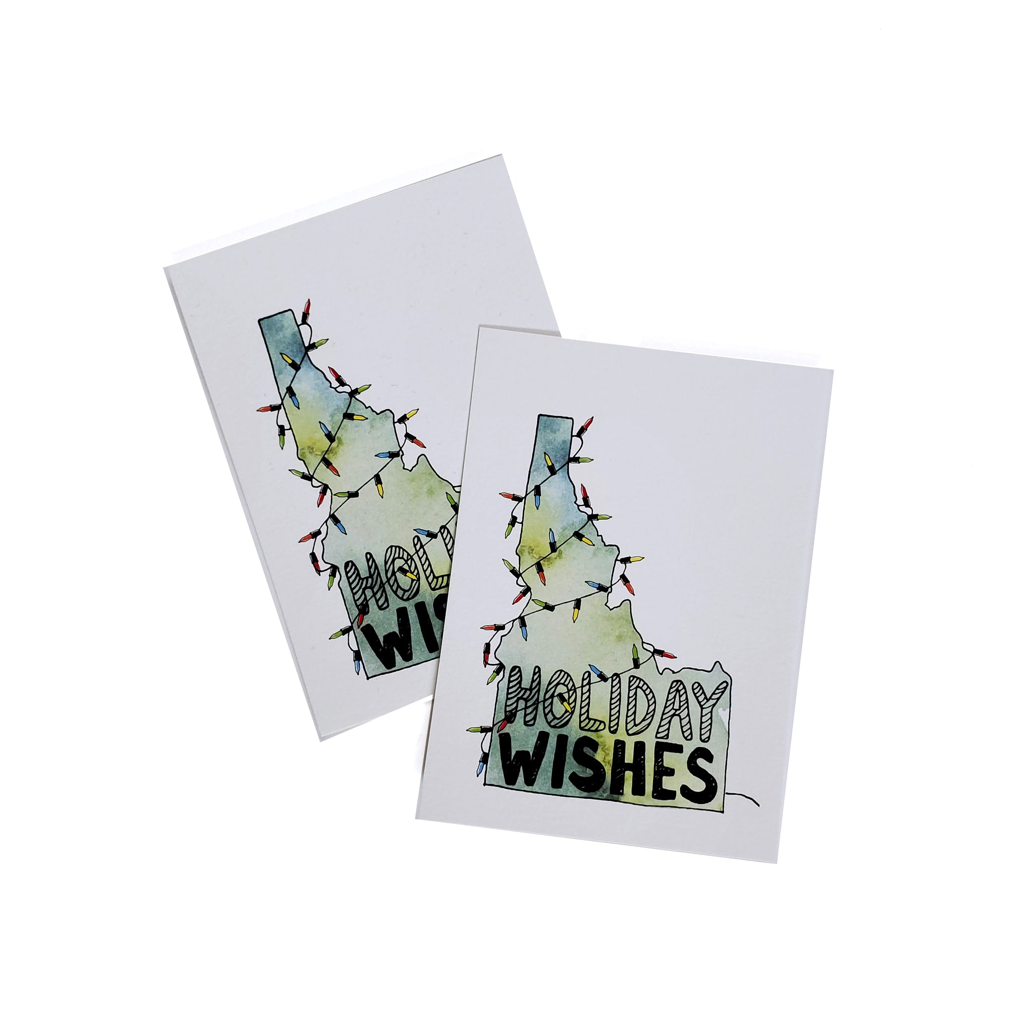 Idaho Lights Holiday 6pack Gift Tags
