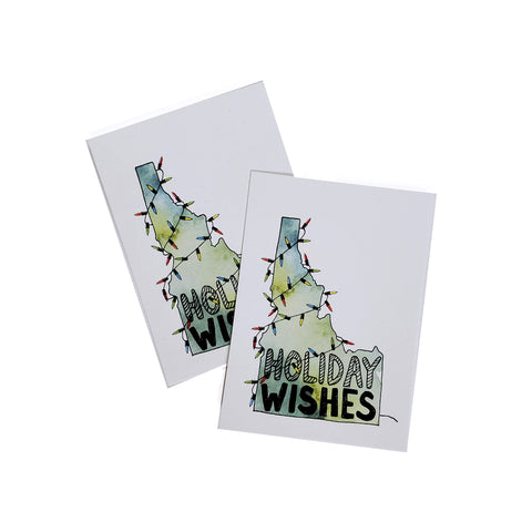 Idaho Lights Holiday 6pack Gift Tags