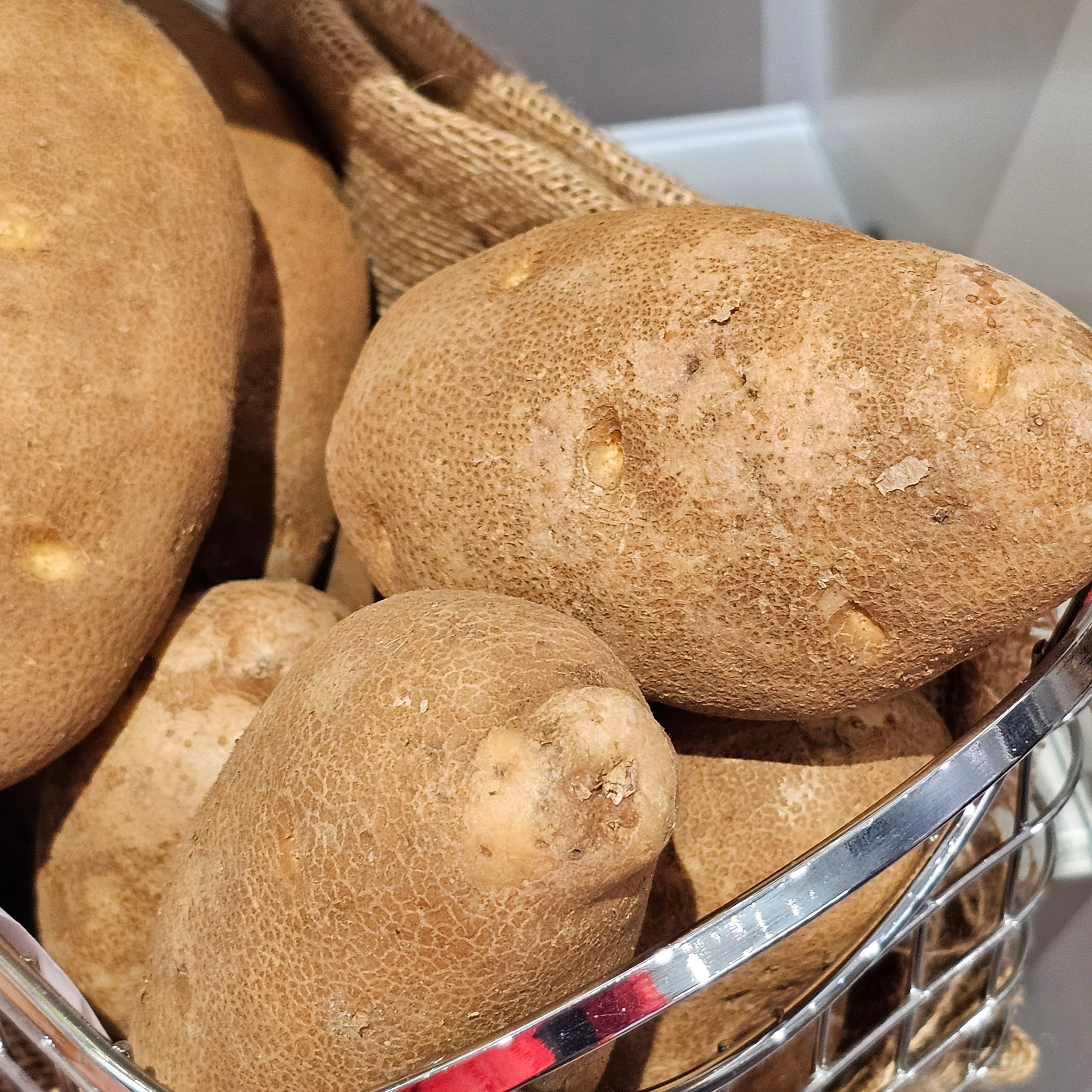Organic baked potato