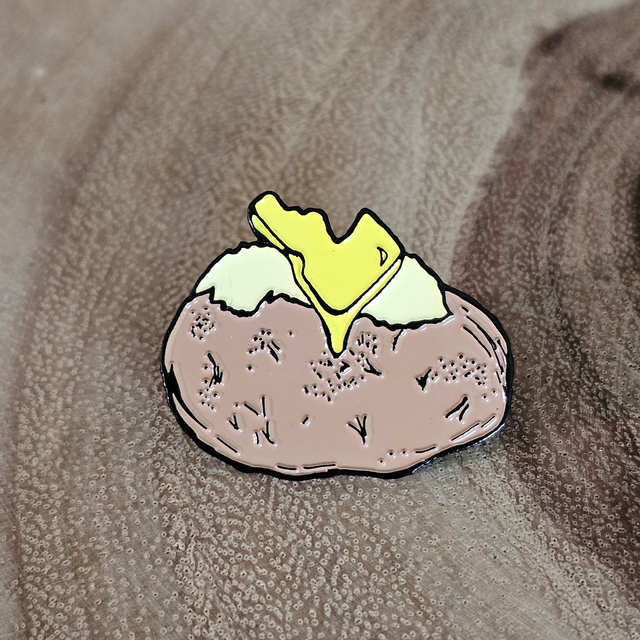 Idaho Spud Enamel Pin