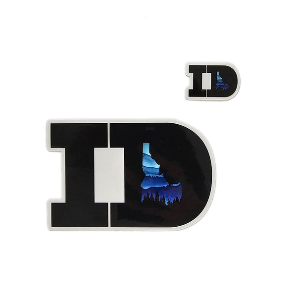 ID Block Watercolor Sticker