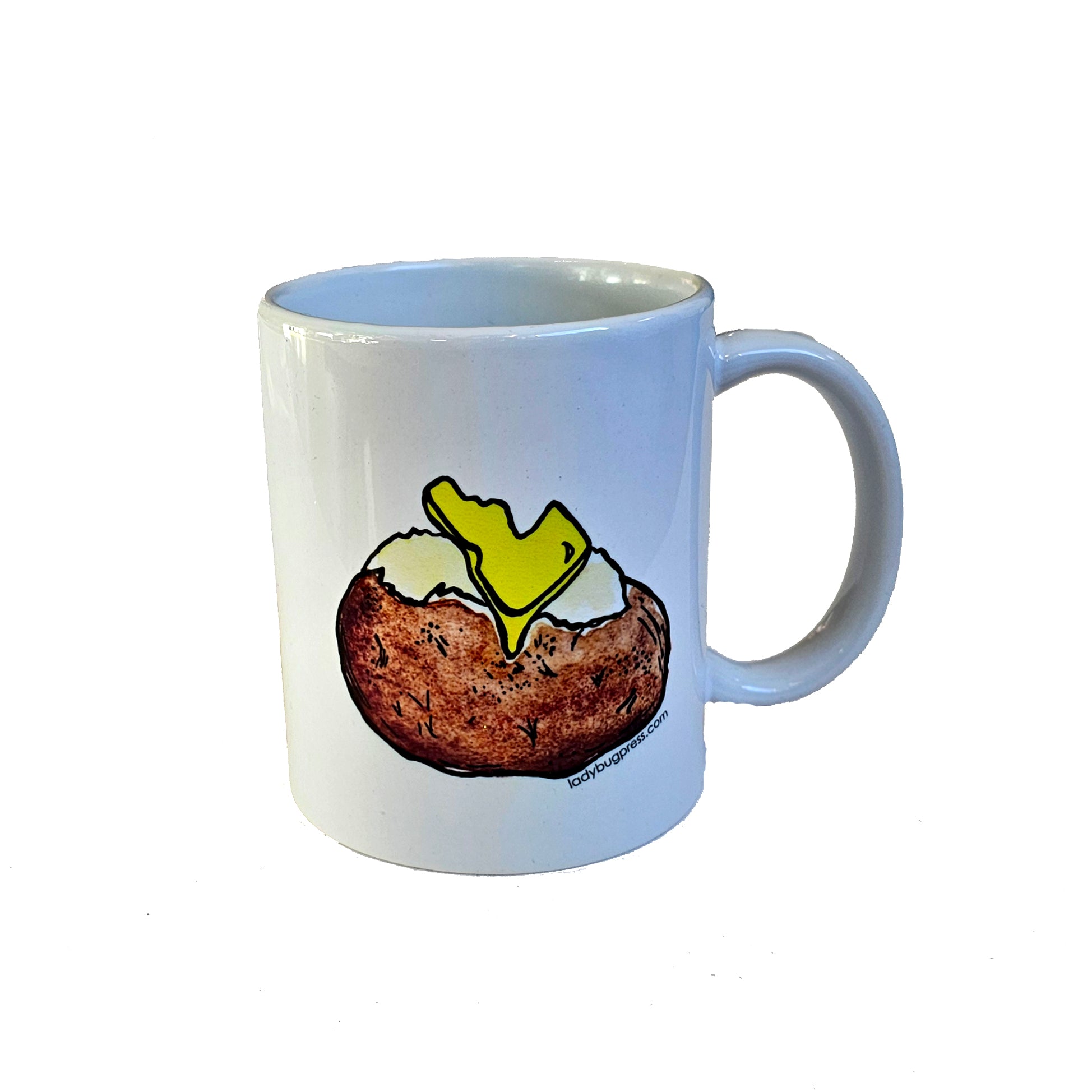 Idaho Spud Mug, Ceramic