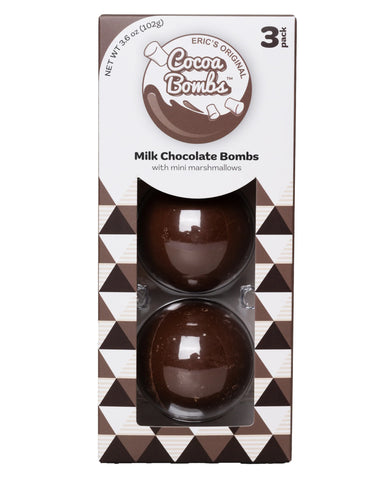 3 Pack Chocolate Cocoa Bombs