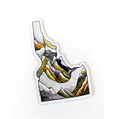 Lauren T Kistner Idaho Mountains Magnet