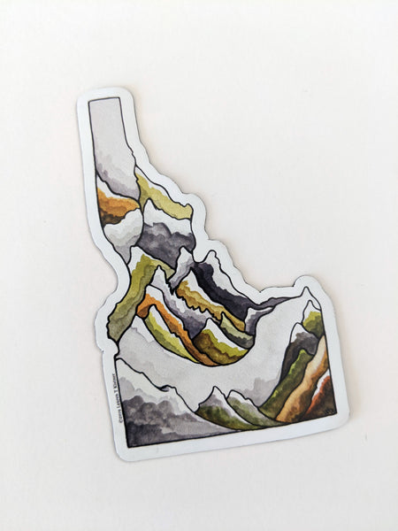 Lauren T Kistner Idaho Mountains Magnet