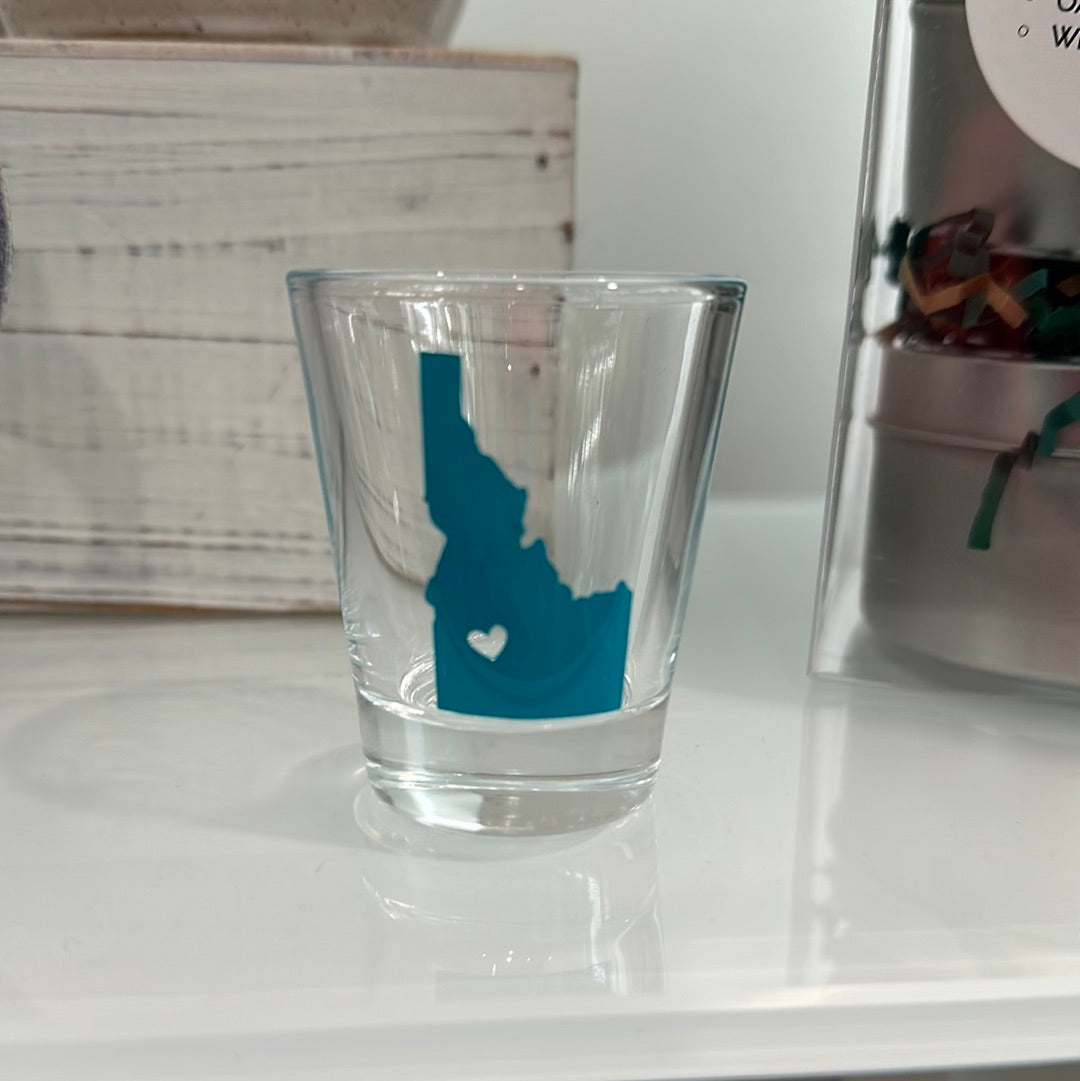 Idaho State Wraparound Shot Glass By World By Shotglass